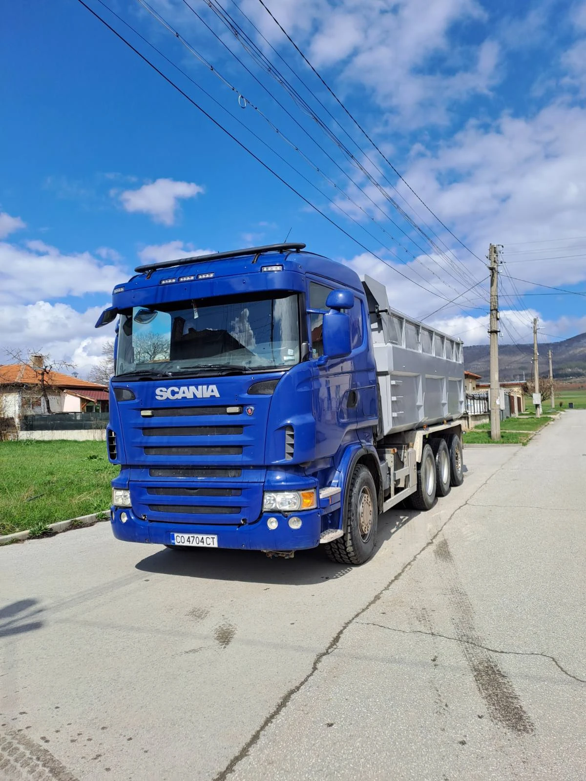Scania R 560  8x4 инсталация за снегорин - изображение 9