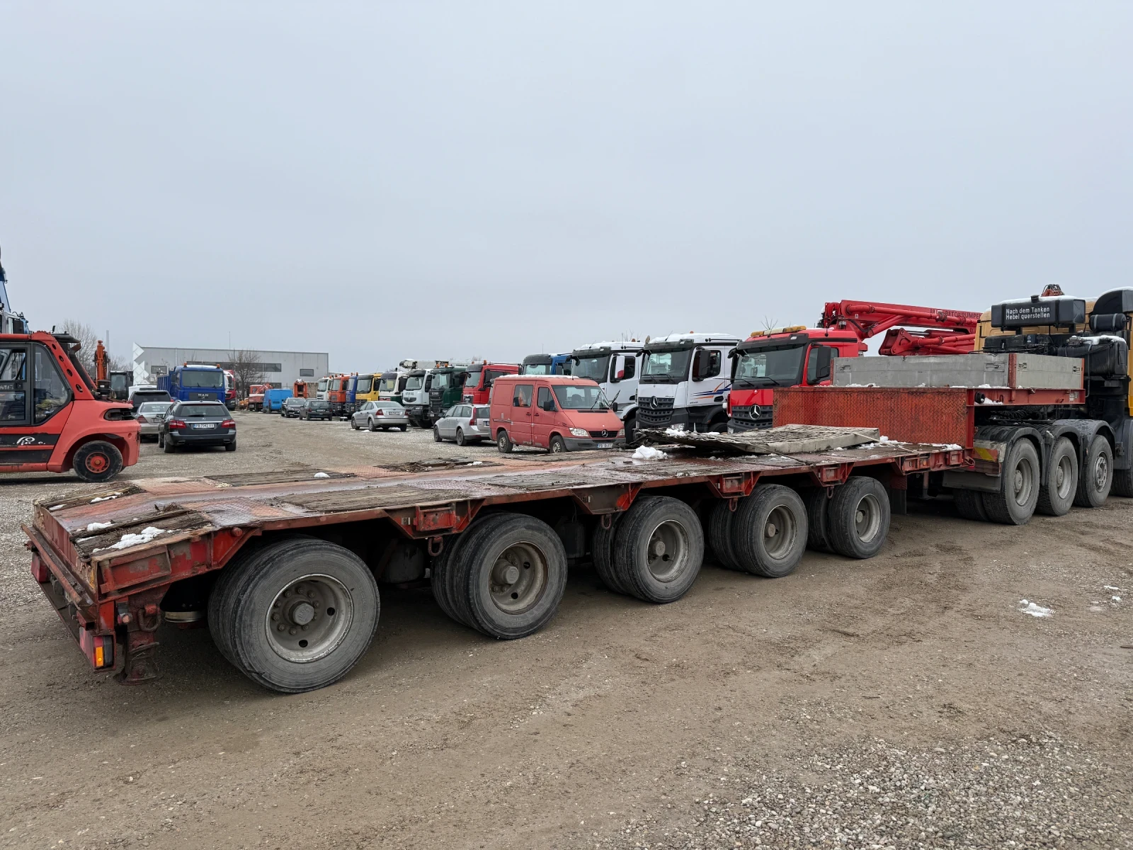 Полуремарке Goldhofer КОМПОЗИЦИЯ MERCEDES ACTROS 2657, снимка 16 - Ремаркета - 54225254