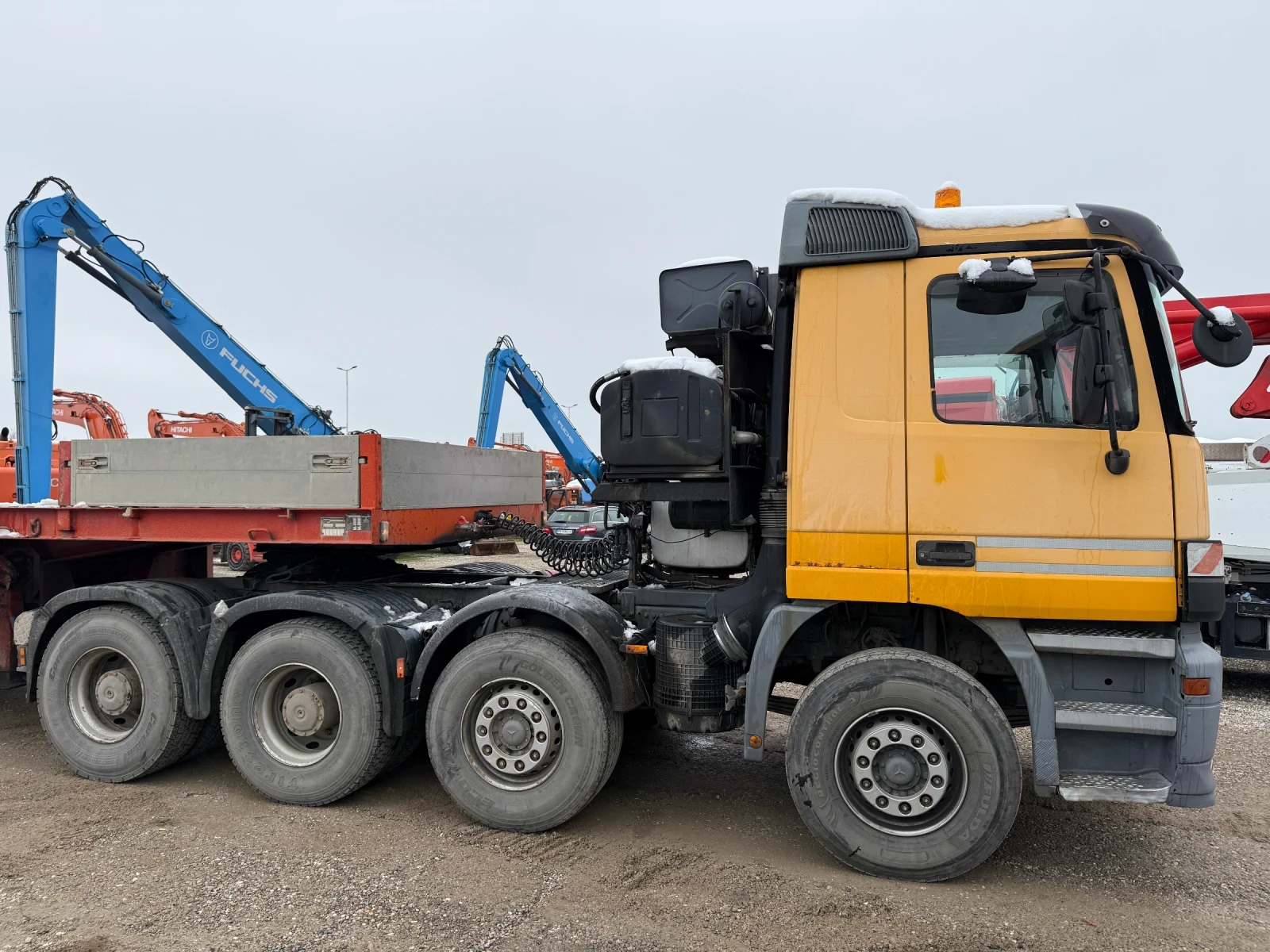 Полуремарке Goldhofer КОМПОЗИЦИЯ MERCEDES ACTROS 2657, снимка 4 - Ремаркета - 54225254