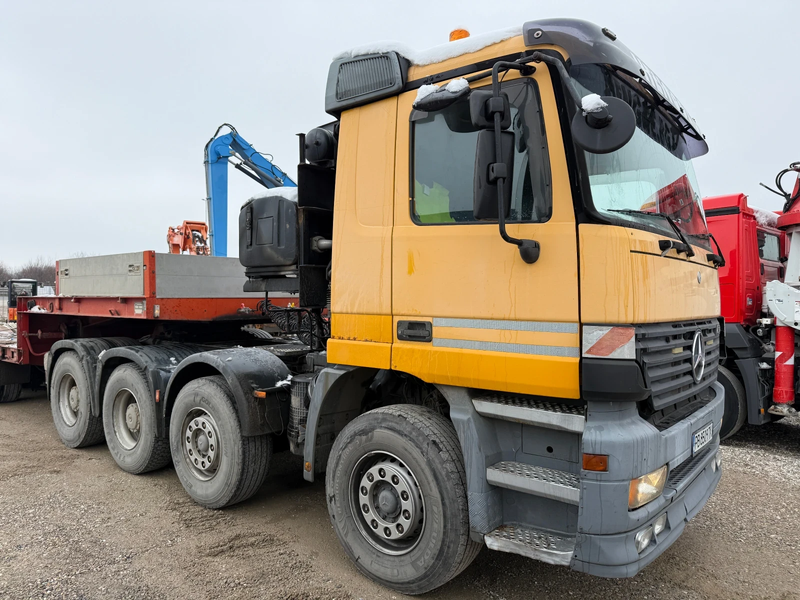 Полуремарке Goldhofer КОМПОЗИЦИЯ MERCEDES ACTROS 2657, снимка 6 - Ремаркета - 54225254