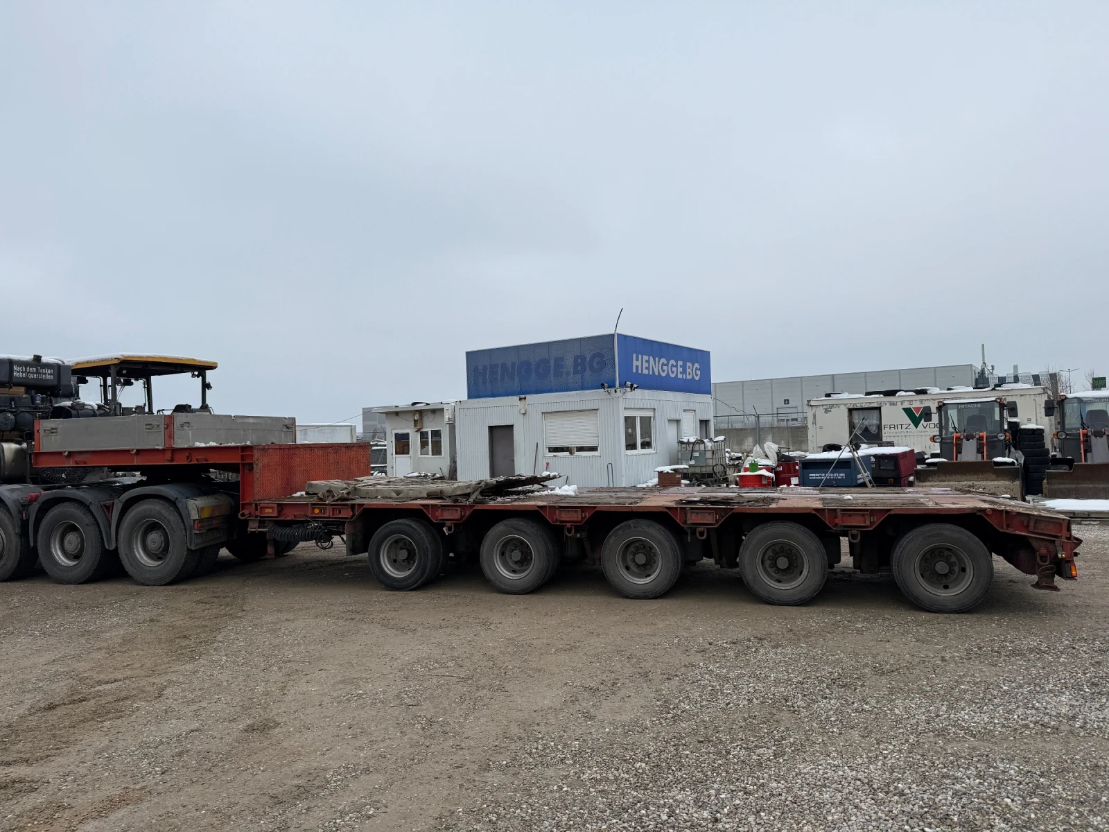 Полуремарке Goldhofer КОМПОЗИЦИЯ MERCEDES ACTROS 2657, снимка 2 - Ремаркета - 54225254