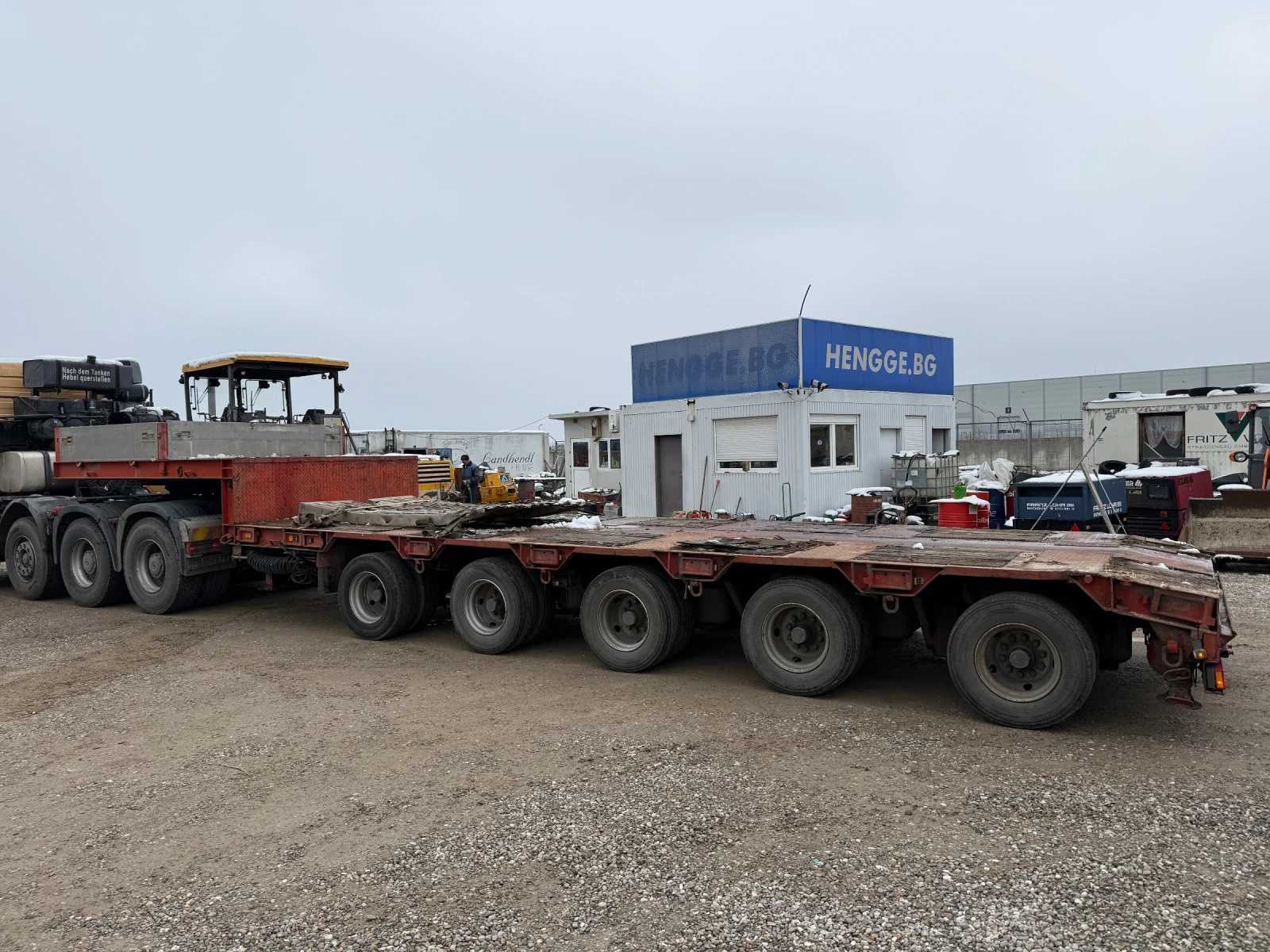 Полуремарке Goldhofer КОМПОЗИЦИЯ MERCEDES ACTROS 2657, снимка 3 - Ремаркета - 54225254