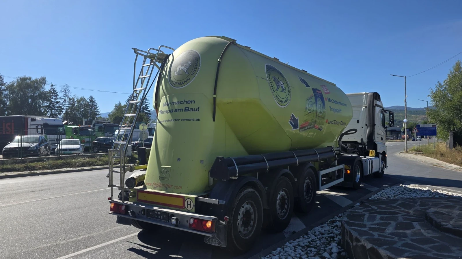 Полуремарке Feldbinder 35куб.см., снимка 4 - Ремаркета - 55974695