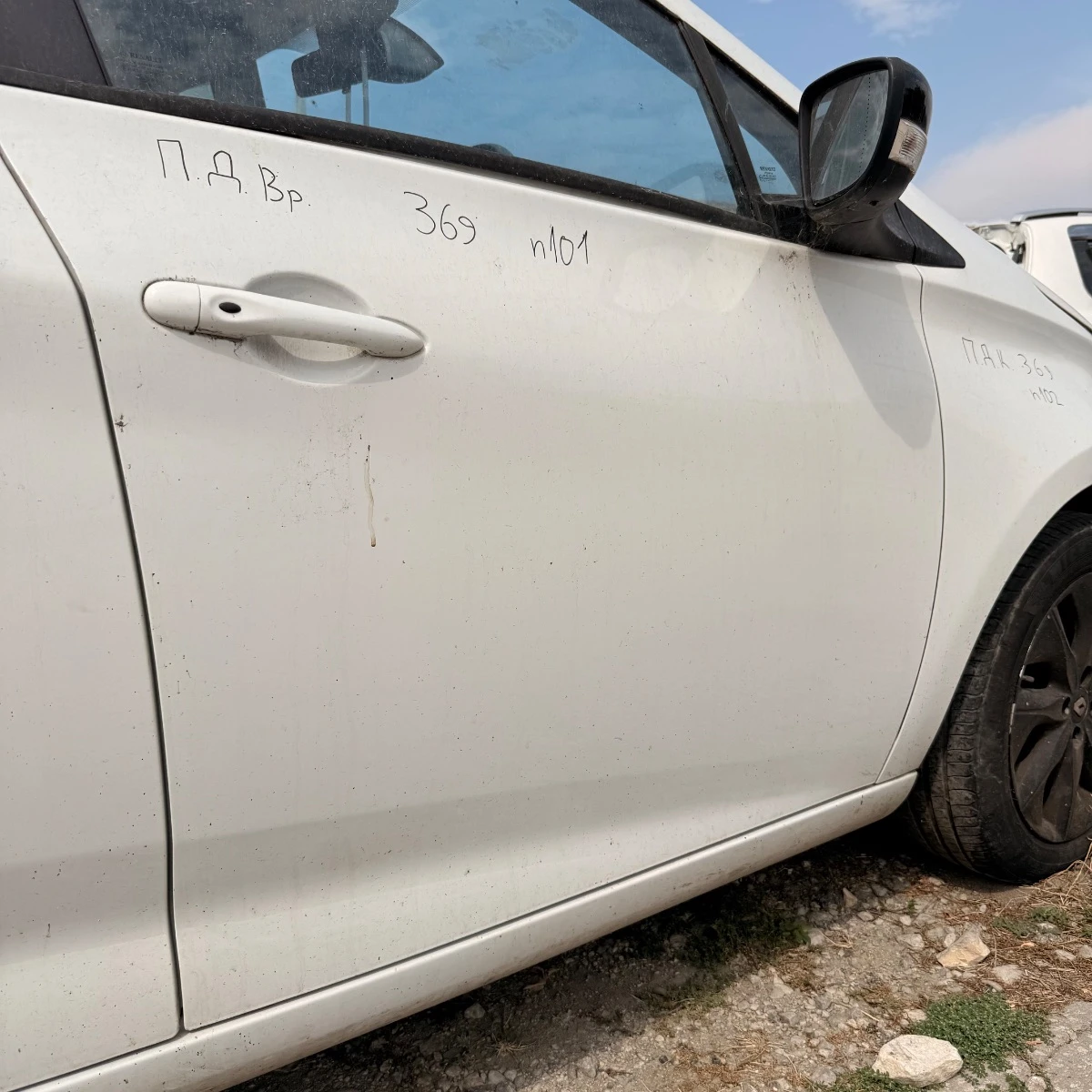 Предна дясна врата за Renault Zoe 369 ном101 1675-1675