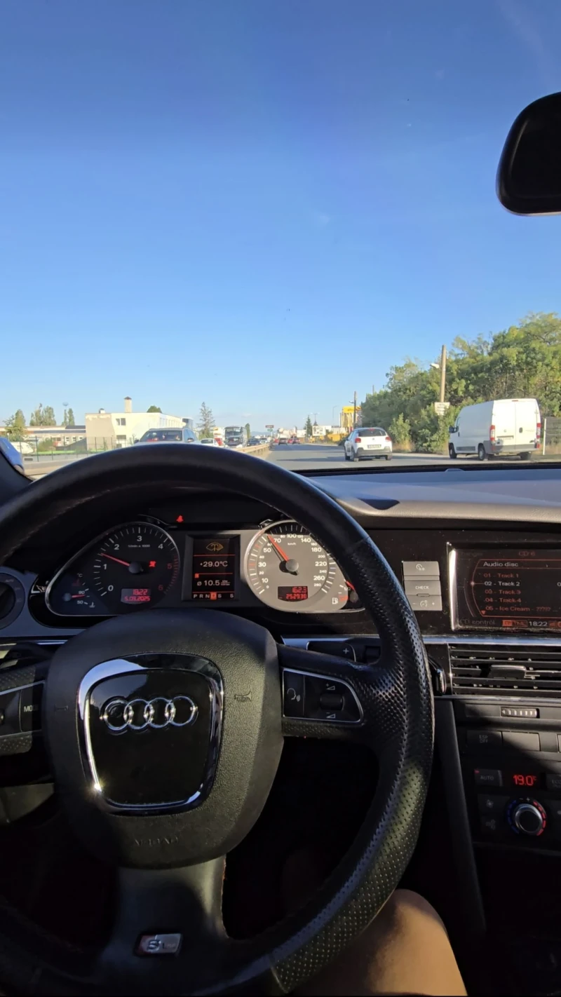 Audi A6 3.0TDI 3xSLINE, снимка 6 - Автомобили и джипове - 52843424