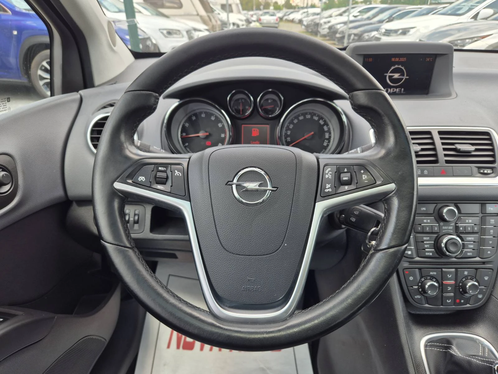 Opel Meriva 1.4i-120кс-GPL-ПАНОРАМА -COSMO - изображение 9