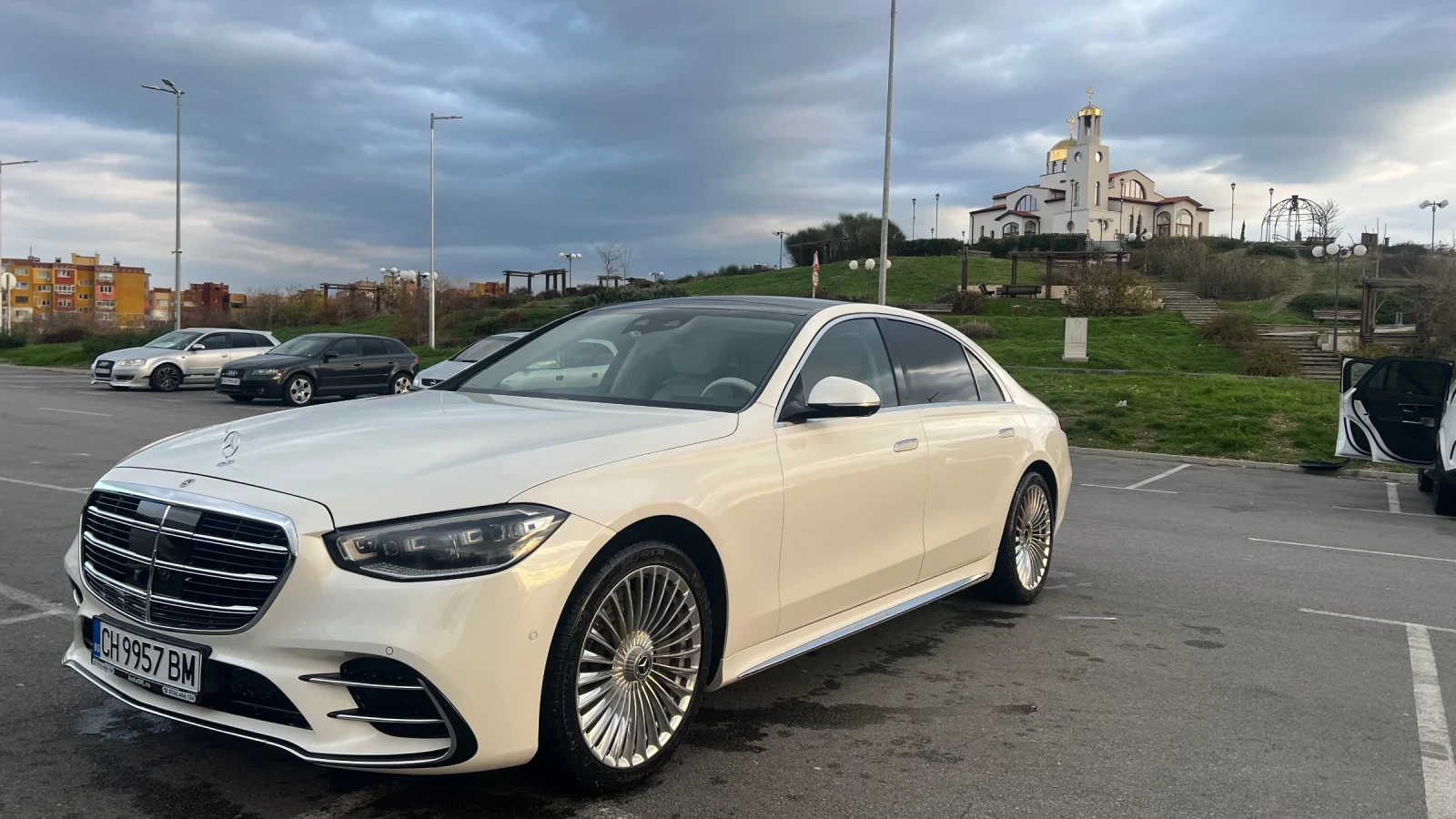 Mercedes-Benz S 400 d L/AMG/3xTVMAYBACH изпълнение, Гаранция , снимка 17 - Автомобили и джипове - 53941449