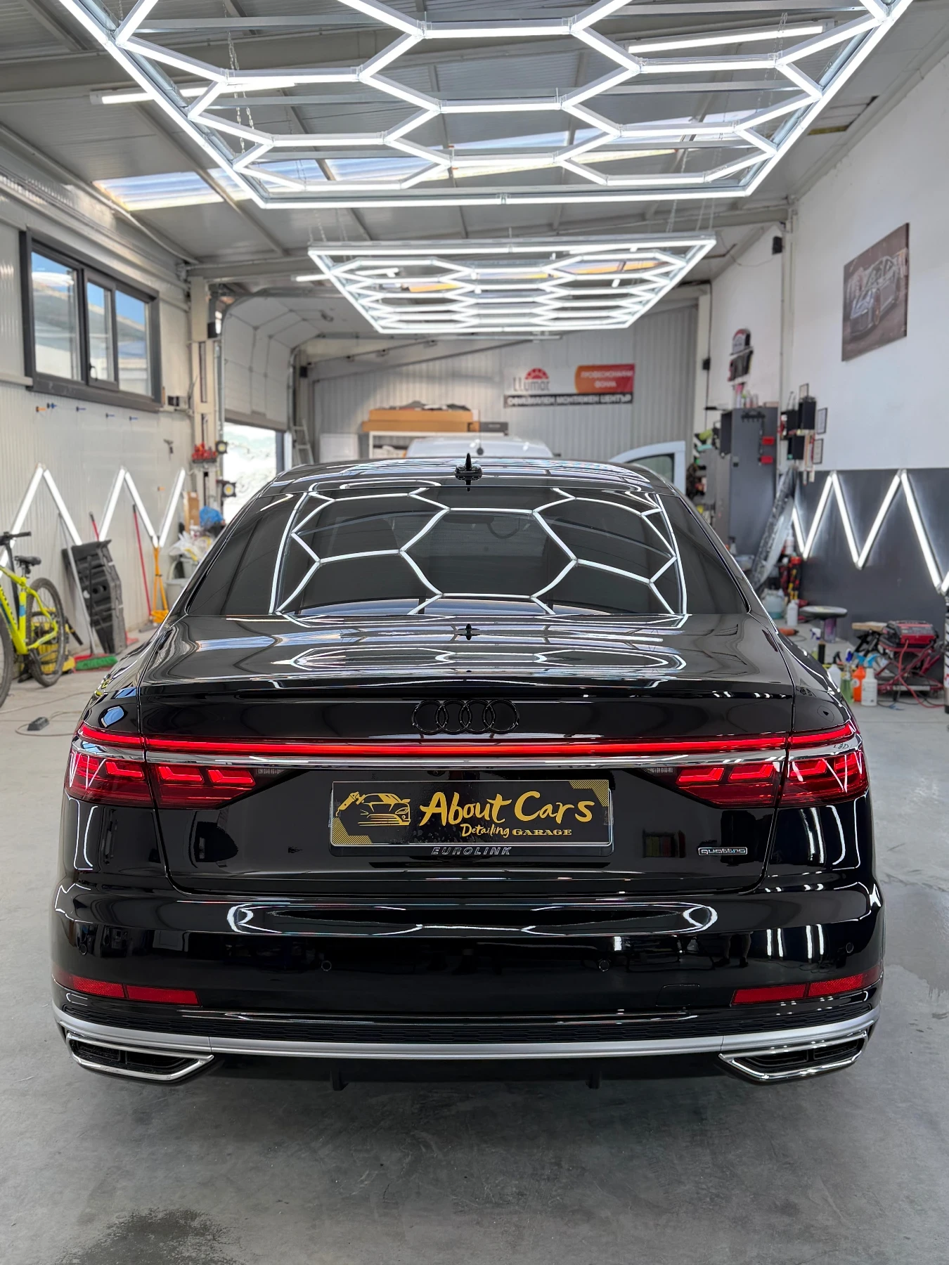 Audi A8 50TDI LONG PANO MATRIX S LINE  360 CAM, снимка 5 - Автомобили и джипове - 53802312