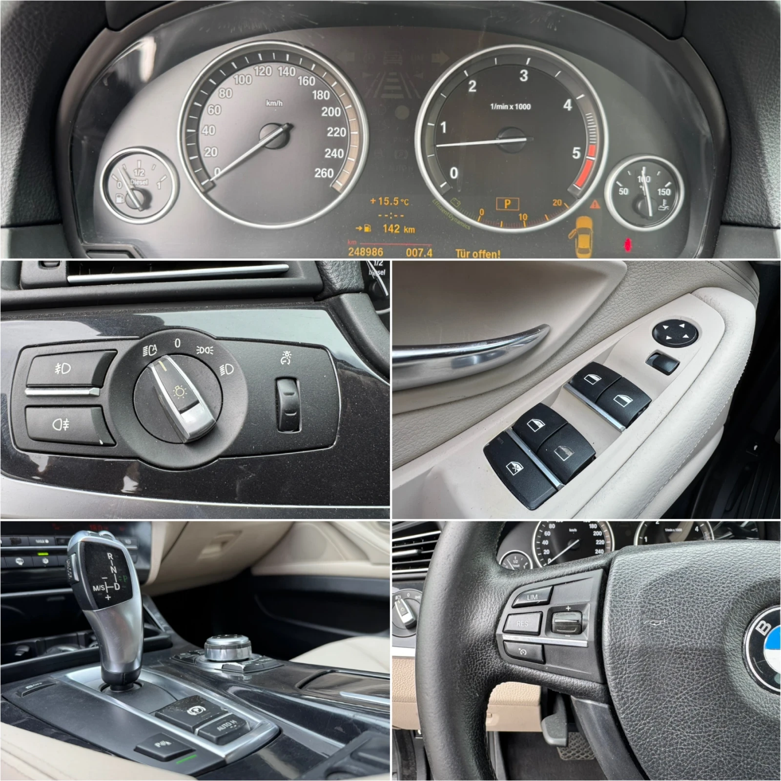 BMW 530 M-Pack* Кожа* Подгрев* Лизинг 0%, снимка 13 - Автомобили и джипове - 56232365