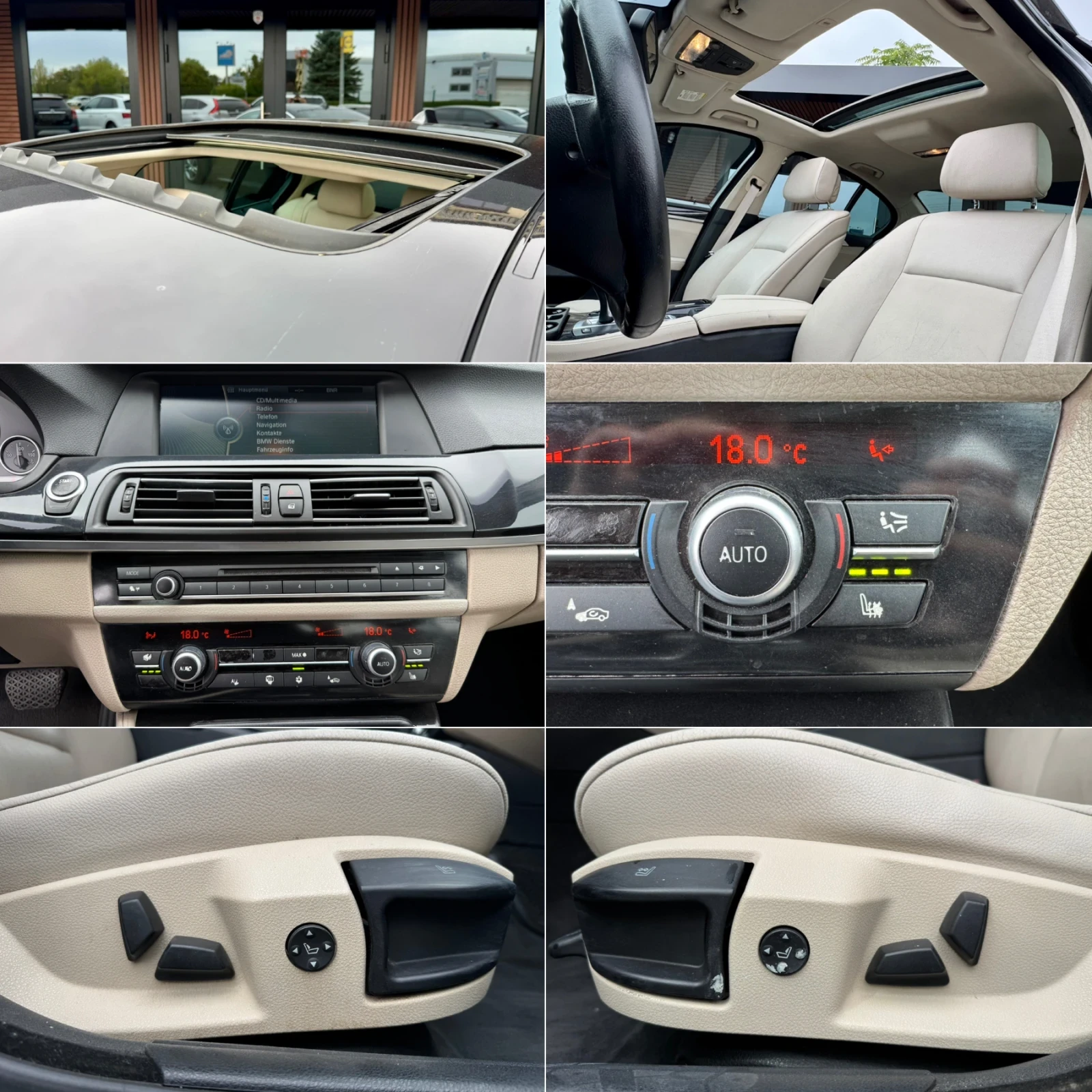 BMW 530 M-Pack* Кожа* Подгрев* Лизинг 0%, снимка 15 - Автомобили и джипове - 56232365