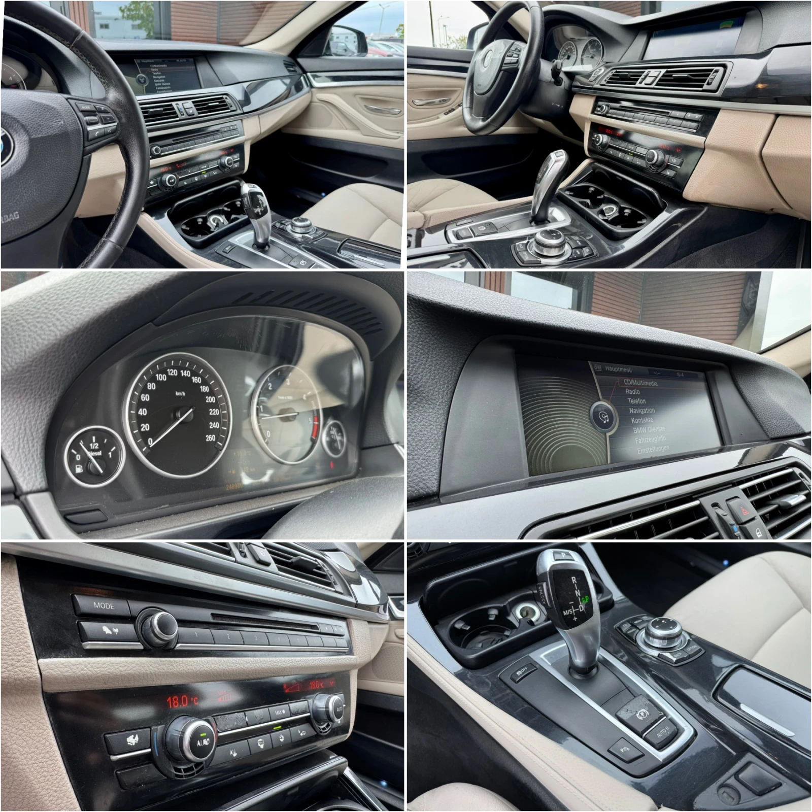 BMW 530 M-Pack* Кожа* Подгрев* Лизинг 0%, снимка 16 - Автомобили и джипове - 56232365