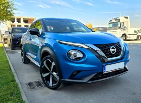 Обява за продажба на Nissan Juke 38000км/Tekna/KEYLESS /DISTRONIC /360г.КАМЕРИ/КОЖА ~44 500 лв. - изображение 1