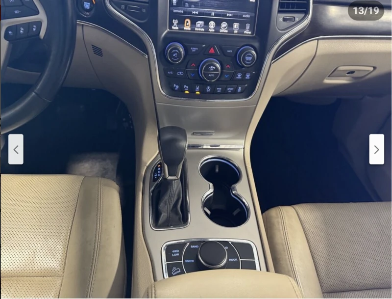 Jeep Grand cherokee LIMITED* 5.7* V8* ПОДГРЕВ* КАМЕРА* КЕЙЛЕС, снимка 11 - Автомобили и джипове - 52527453