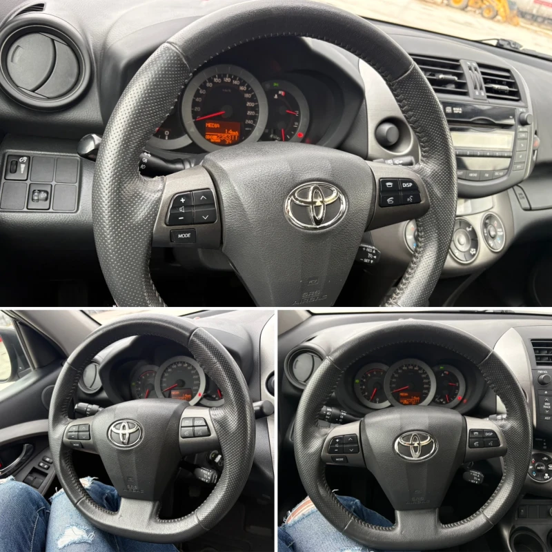 Toyota Rav4 3 КЛЮЧА * Сервизна история * 150кс. * D-4D* Фейс* , снимка 10 - Автомобили и джипове - 53432645