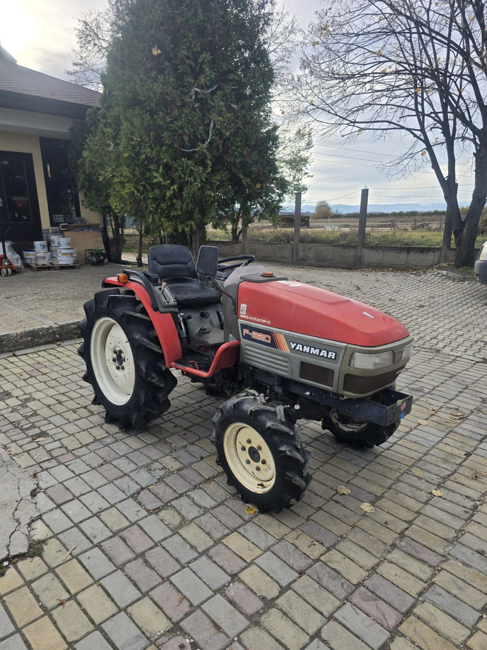 Трактор Yanmar Аф 220, снимка 1