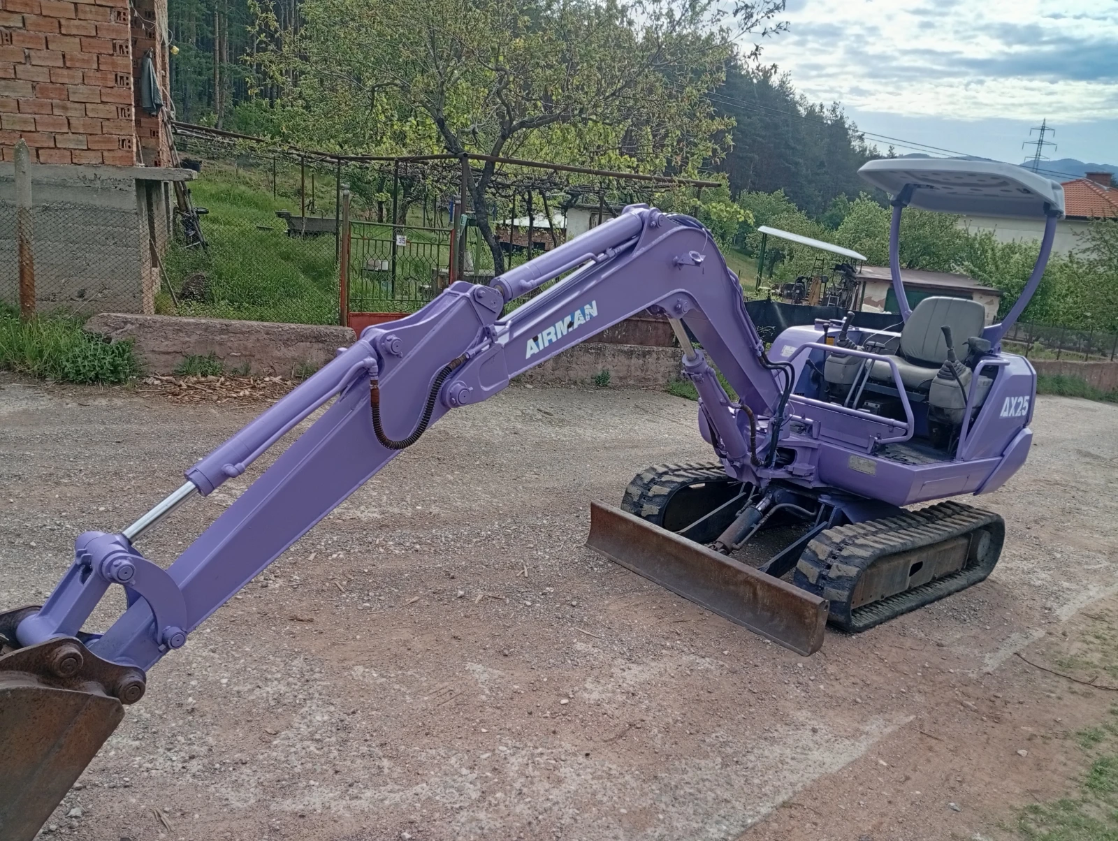 Багер Ammann AX 25, снимка 4 - Индустриална техника - 54526673