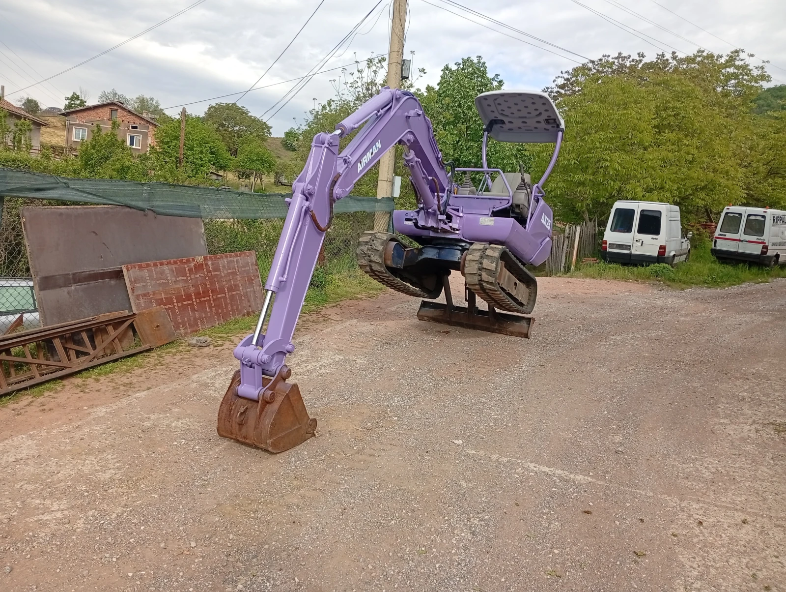 Багер Ammann AX 25, снимка 6 - Индустриална техника - 54526673