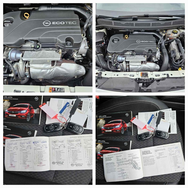 Opel Astra 1.4i TURBO 150 кс 102000 км. ИТАЛИЯ, снимка 13 - Автомобили и джипове - 44763216