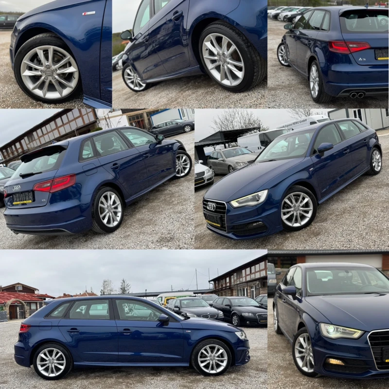 Audi A3 2.0TDI 150кс S-Line DSG-6 НАВИ КСЕНОН РЕКАРО , снимка 8 - Автомобили и джипове - 49943057