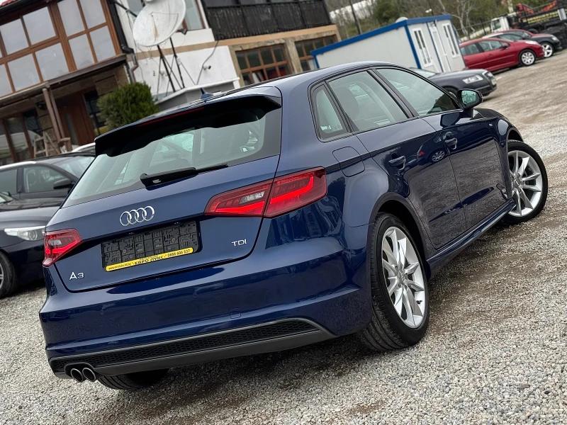 Audi A3 2.0TDI 150кс S-Line DSG-6 НАВИ КСЕНОН РЕКАРО , снимка 6 - Автомобили и джипове - 49943057