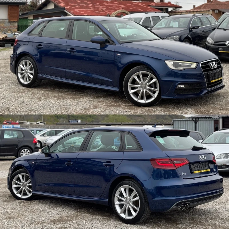 Audi A3 2.0TDI 150кс S-Line DSG-6 НАВИ КСЕНОН РЕКАРО , снимка 7 - Автомобили и джипове - 49943057