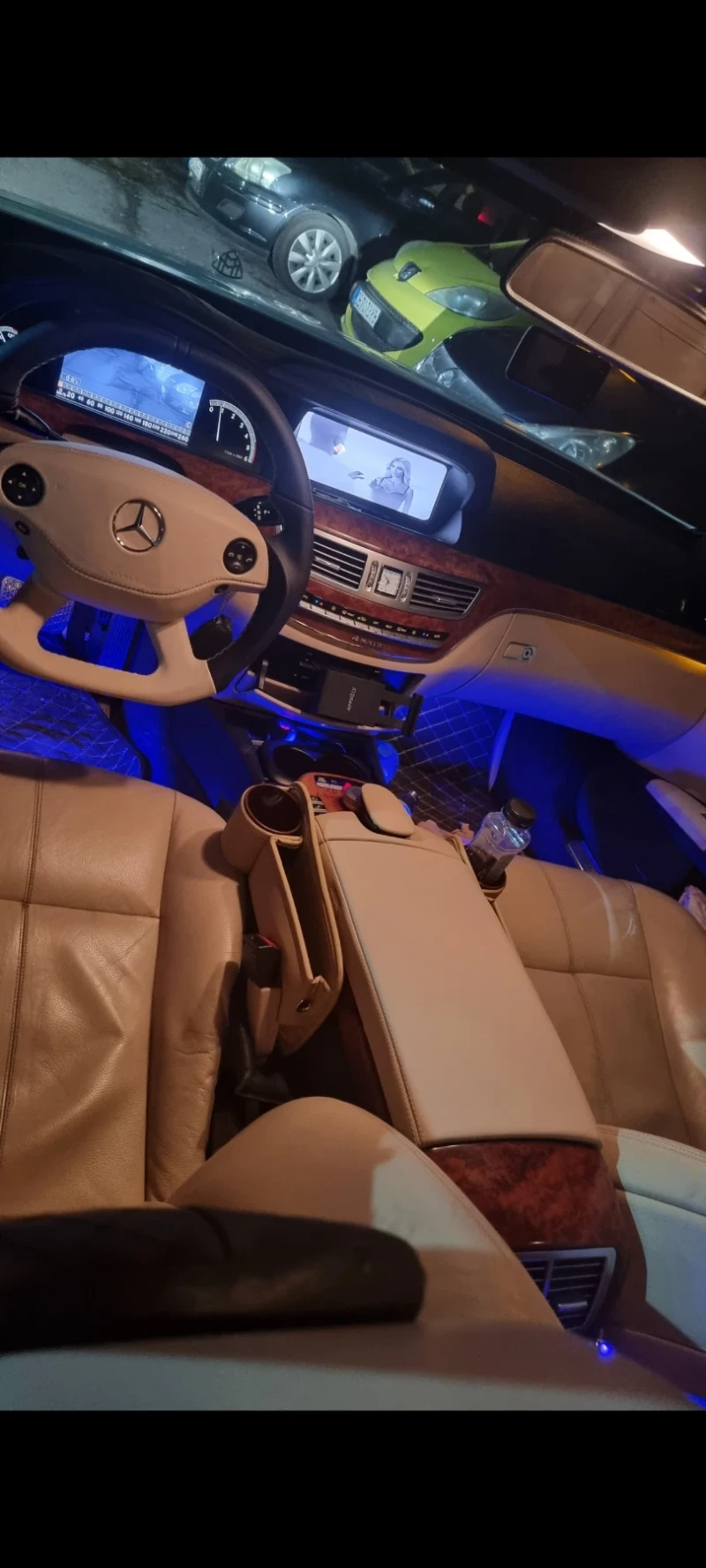 Mercedes-Benz S 320 4-MATIK ВАКУМ;ДИСТРОНИК;ПАРК ТРОНИК.ПОРЪЧКОВ ВОЛАН, снимка 16 - Автомобили и джипове - 52096694