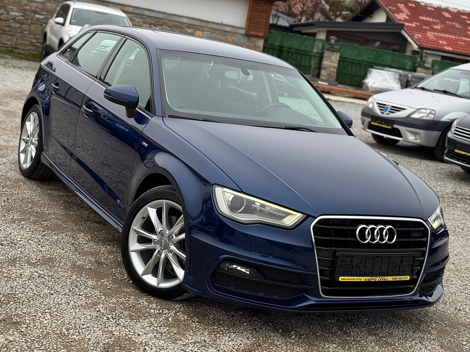 Audi A3 2.0TDI 150кс S-Line DSG-6 НАВИ КСЕНОН РЕКАРО , снимка 1