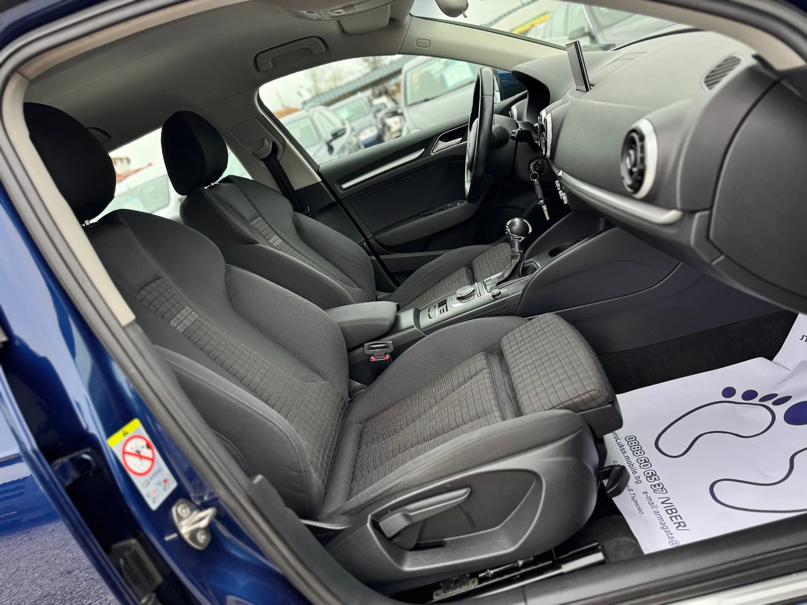 Audi A3 2.0TDI 150кс S-Line DSG-6 НАВИ КСЕНОН РЕКАРО  | Mobile.bg — изображение 13