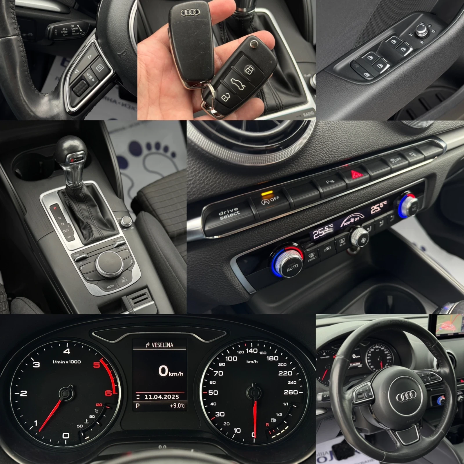 Audi A3 2.0TDI 150кс S-Line DSG-6 НАВИ КСЕНОН РЕКАРО  | Mobile.bg — изображение 16