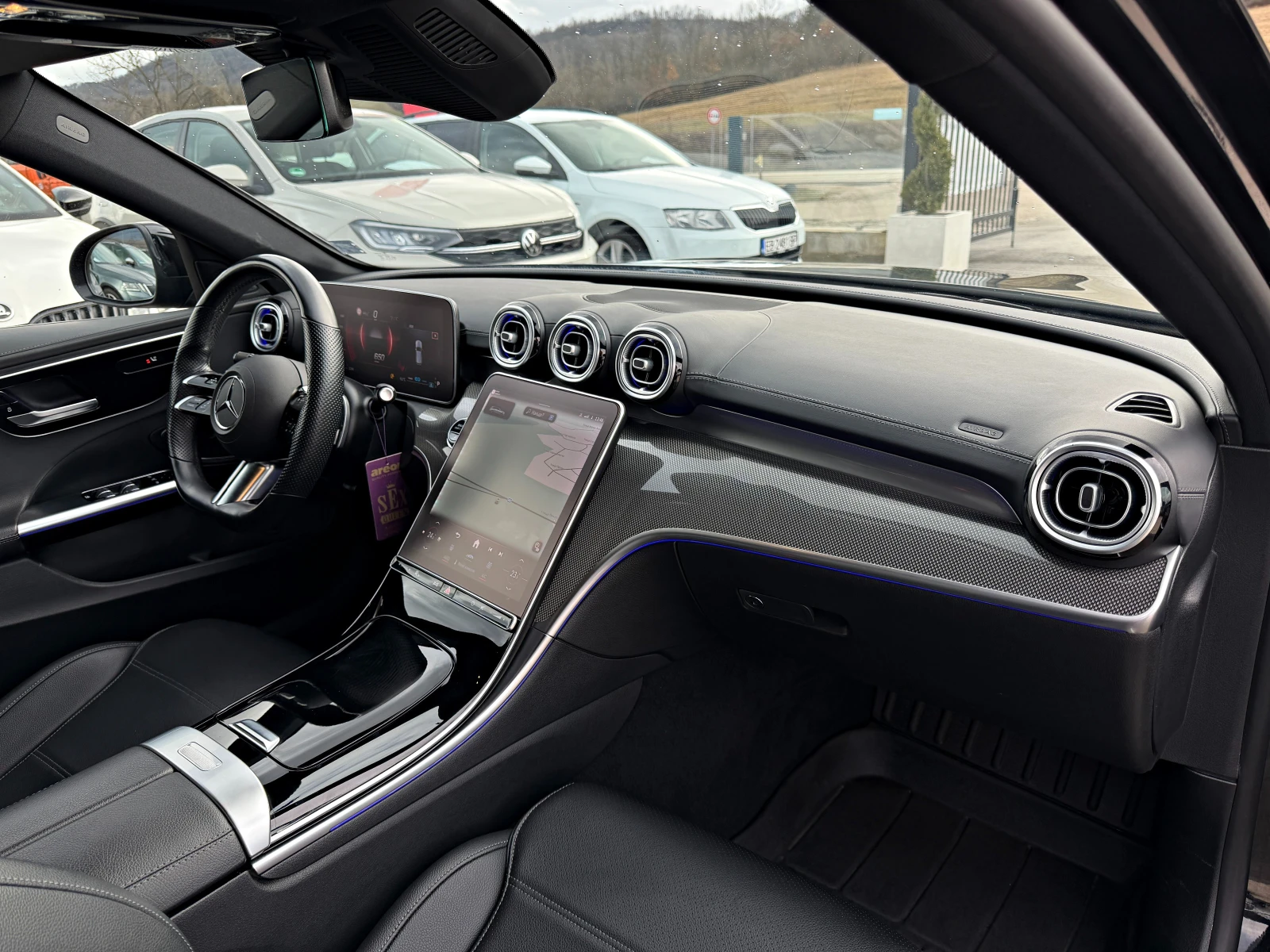 Mercedes-Benz C 300 AMG PACK DIGITAL LIGHT KEYLESS SIDE ASSIST AMBIENT | Mobile.bg � ����������� 11