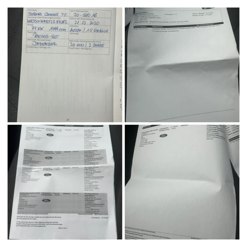 Ford Tourneo Connect 1.5D* PANORAMA* AUTOMAT* REALNI KM* , снимка 17 - Автомобили и джипове - 52536548