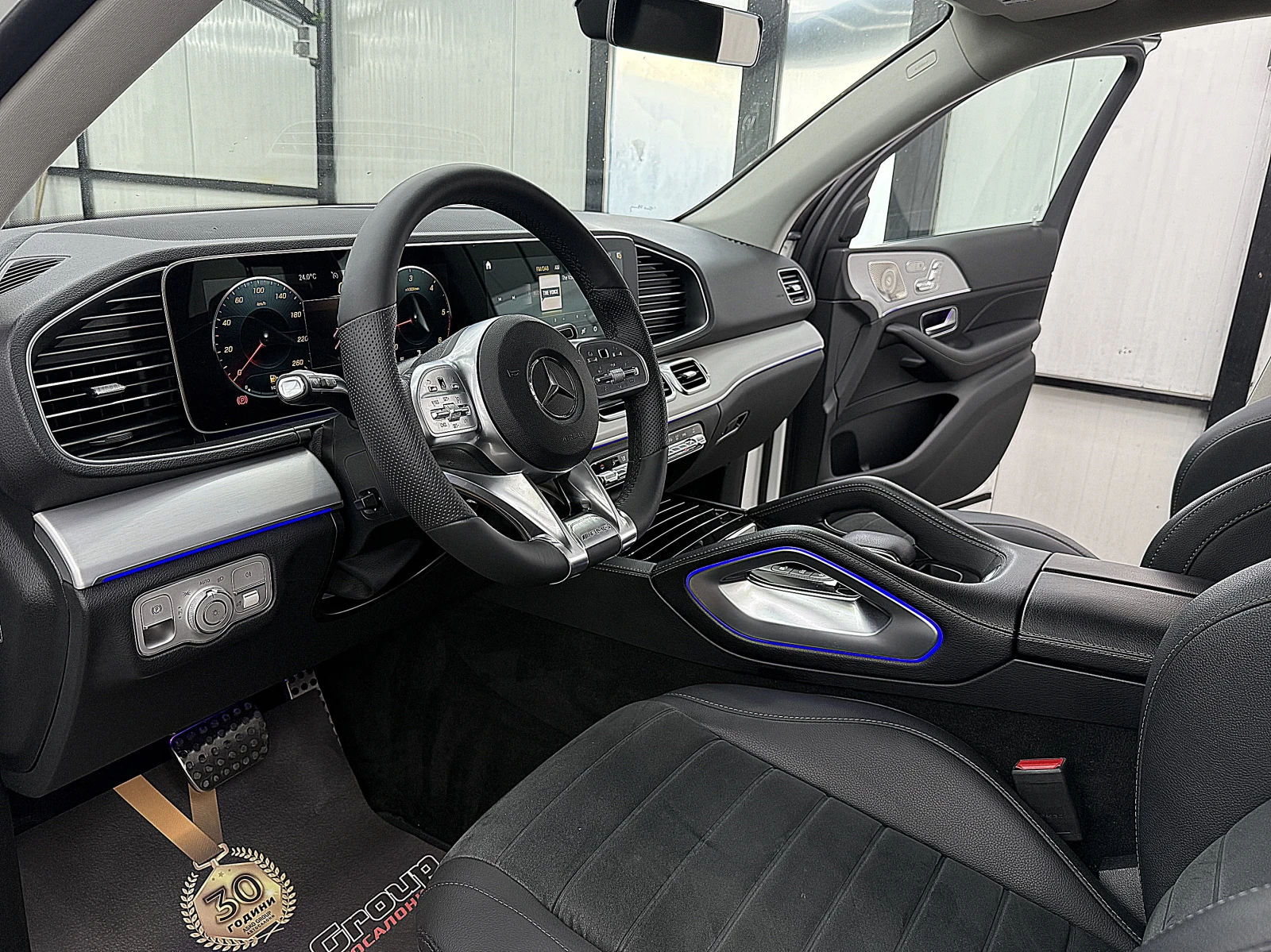 Mercedes-Benz GLE 350 AMG-line/KeylessGo/ 360-kamera/9gt/СОБСТВЕН ЛИЗИНГ, снимка 15 - Автомобили и джипове - 54132825