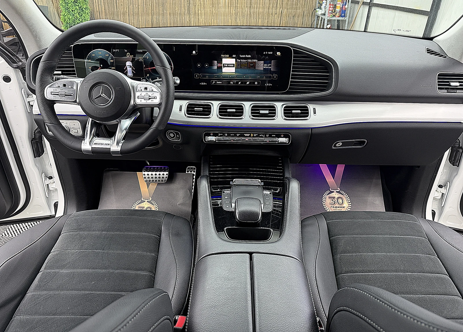 Mercedes-Benz GLE 350 AMG-line/KeylessGo/ 360-kamera/9gt/СОБСТВЕН ЛИЗИНГ, снимка 13 - Автомобили и джипове - 54132825