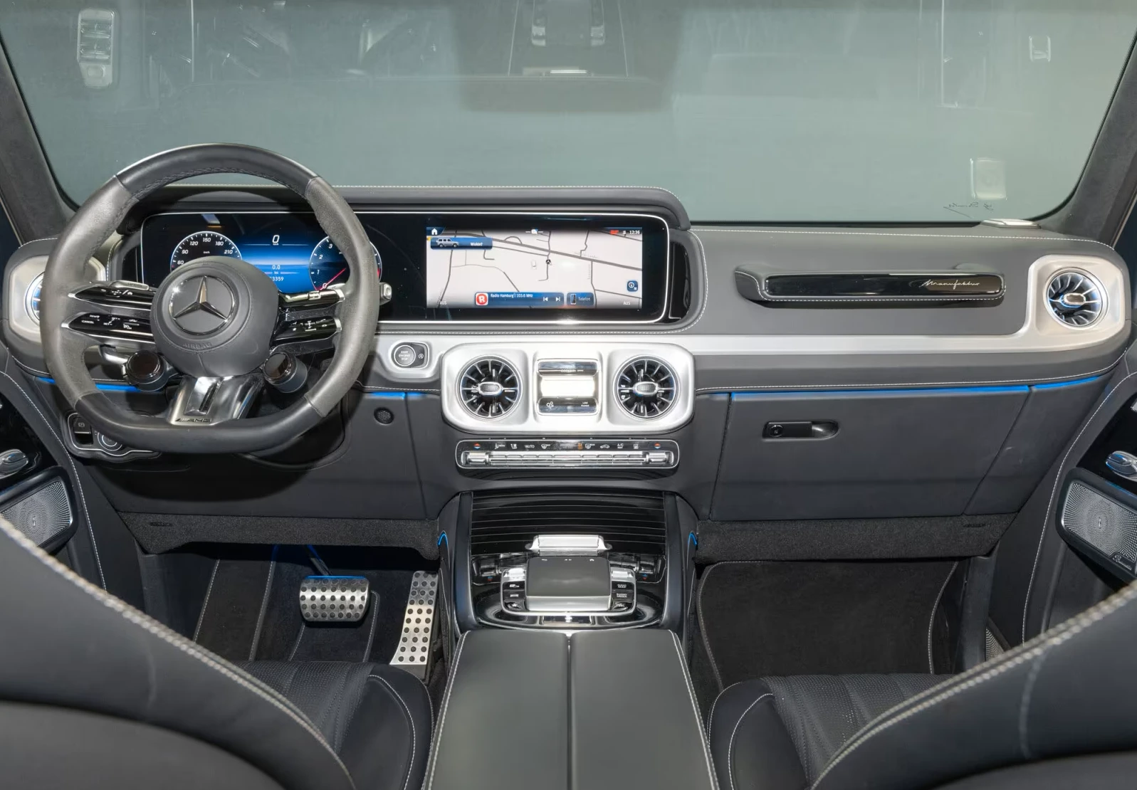 Mercedes-Benz G 63 AMG BURMESTER 3D* MANUFAKTUR* AMG RIDE CONTROL , снимка 8 - Автомобили и джипове - 55098022