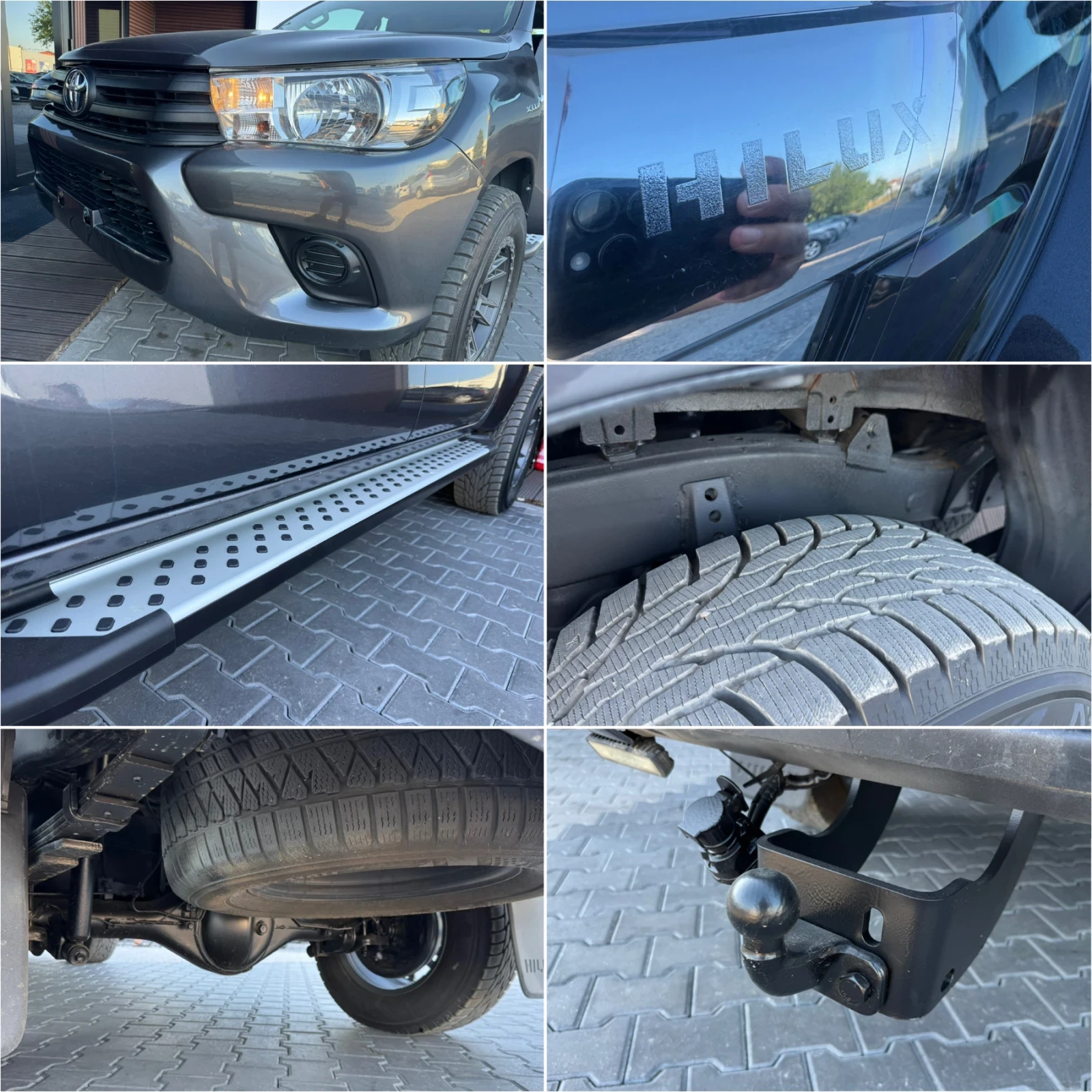 Toyota Hilux D4D* DOUBLE-CAB* Подгрев* Лизинг, снимка 17 - Автомобили и джипове - 55555958