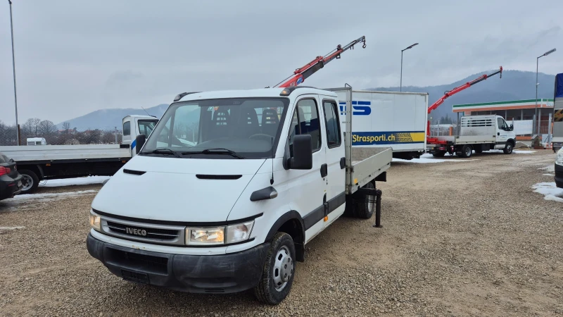 Iveco Daily 35c14 3.0L* 1500кг.Кран* Клима* ШВЕЙЦАРИЯ* , снимка 7 - Бусове и автобуси - 49066660