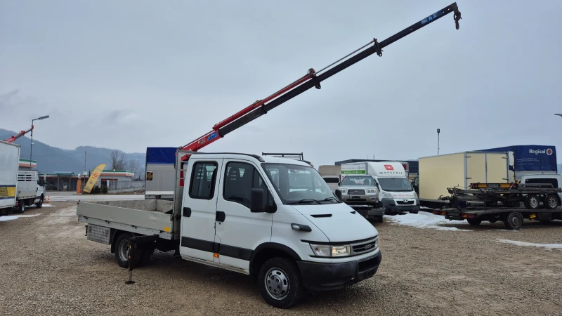 Iveco Daily 35c14 3.0L* 1500кг.Кран* Клима* ШВЕЙЦАРИЯ* , снимка 2 - Бусове и автобуси - 49066660