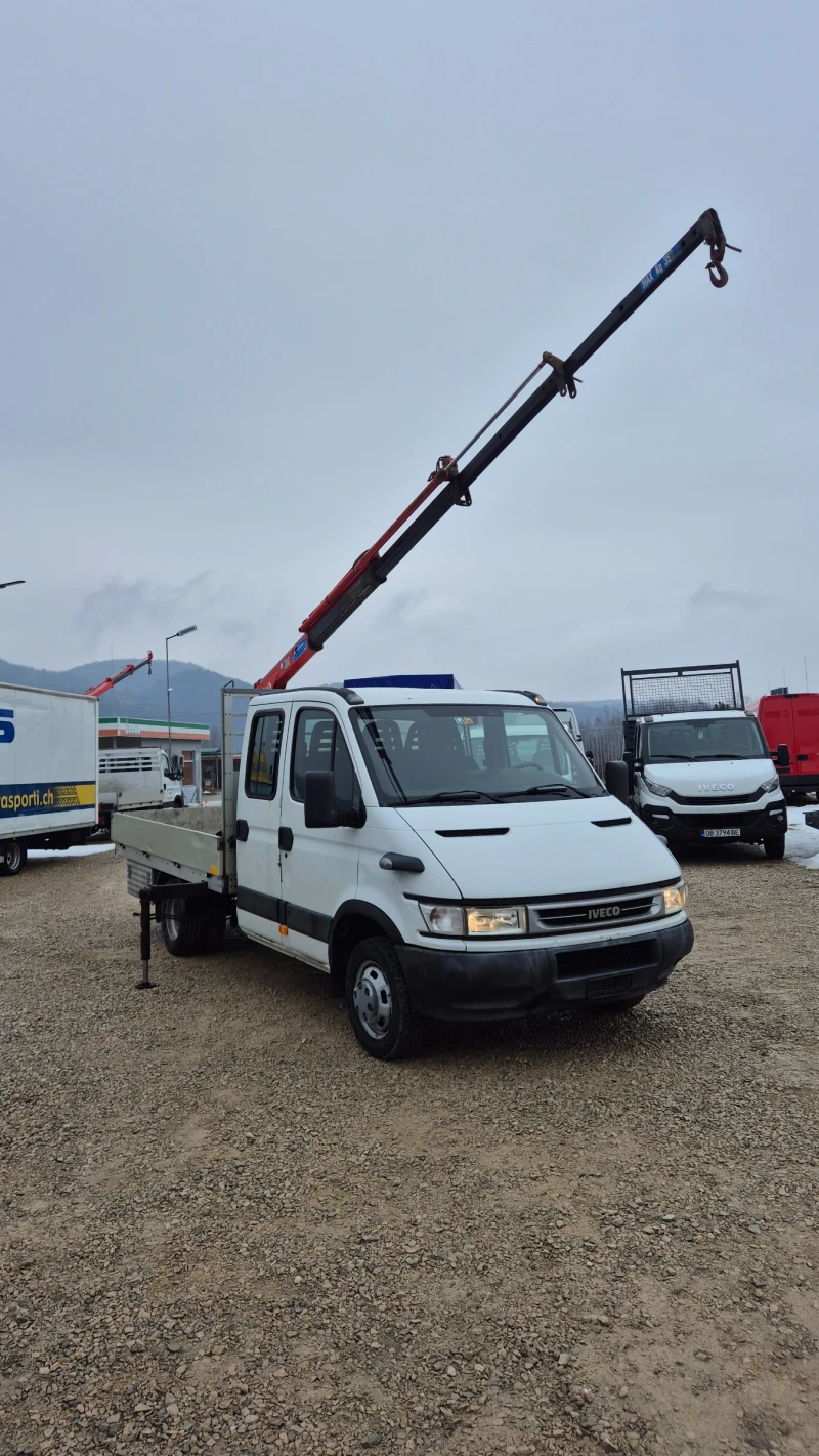 Iveco Daily 35c14 3.0L* 1500кг.Кран* Клима* ШВЕЙЦАРИЯ* , снимка 1 - Бусове и автобуси - 49066660