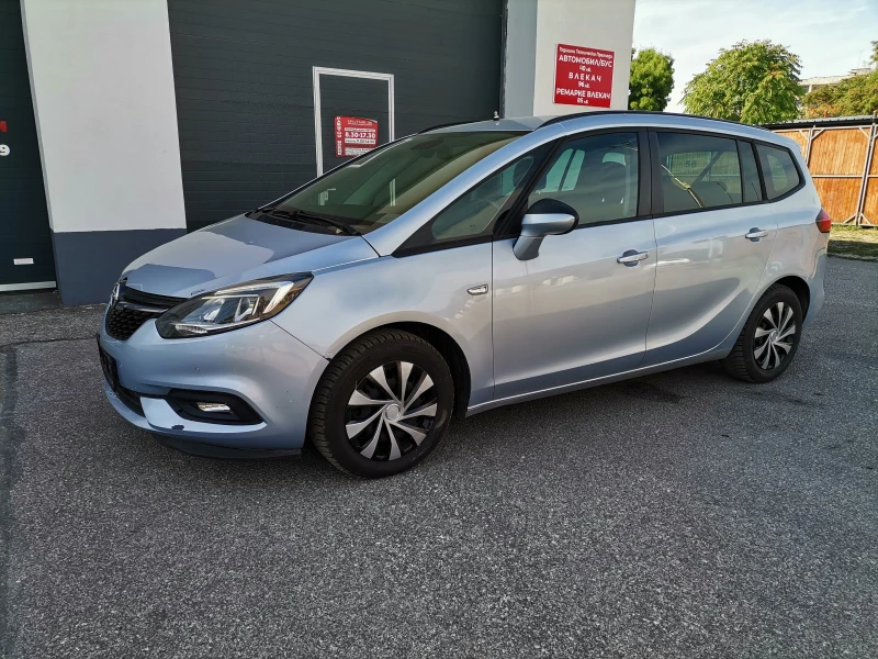 Opel Zafira 1.6 TDCI euro6, снимка 9 - Автомобили и джипове - 51632255