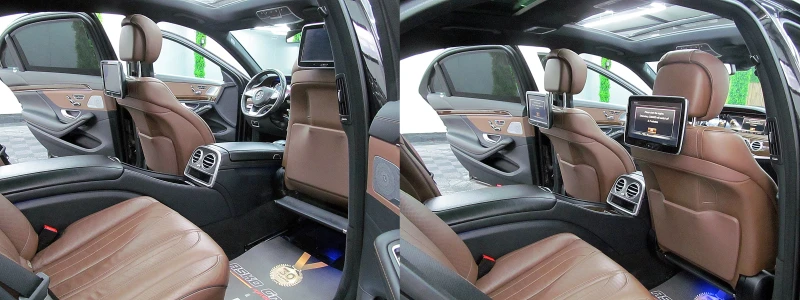 Mercedes-Benz S 350 4-MATIK/PANORAMA/LONG/БИЗНЕС КЛАСА СОБСТВЕН ЛИЗИНГ, снимка 16 - Автомобили и джипове - 53181258