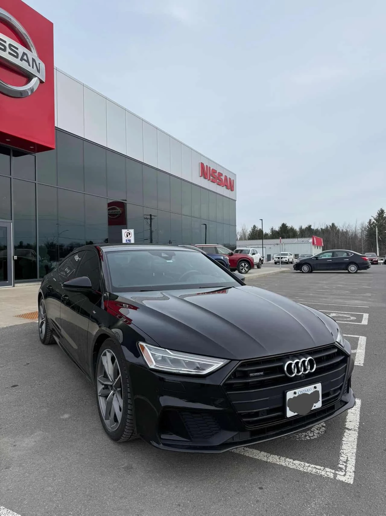 Audi A7 Progressiv 55 TFSI/ОБДУХВАНЕ/ШИБИДАХ/360 - изображение 3