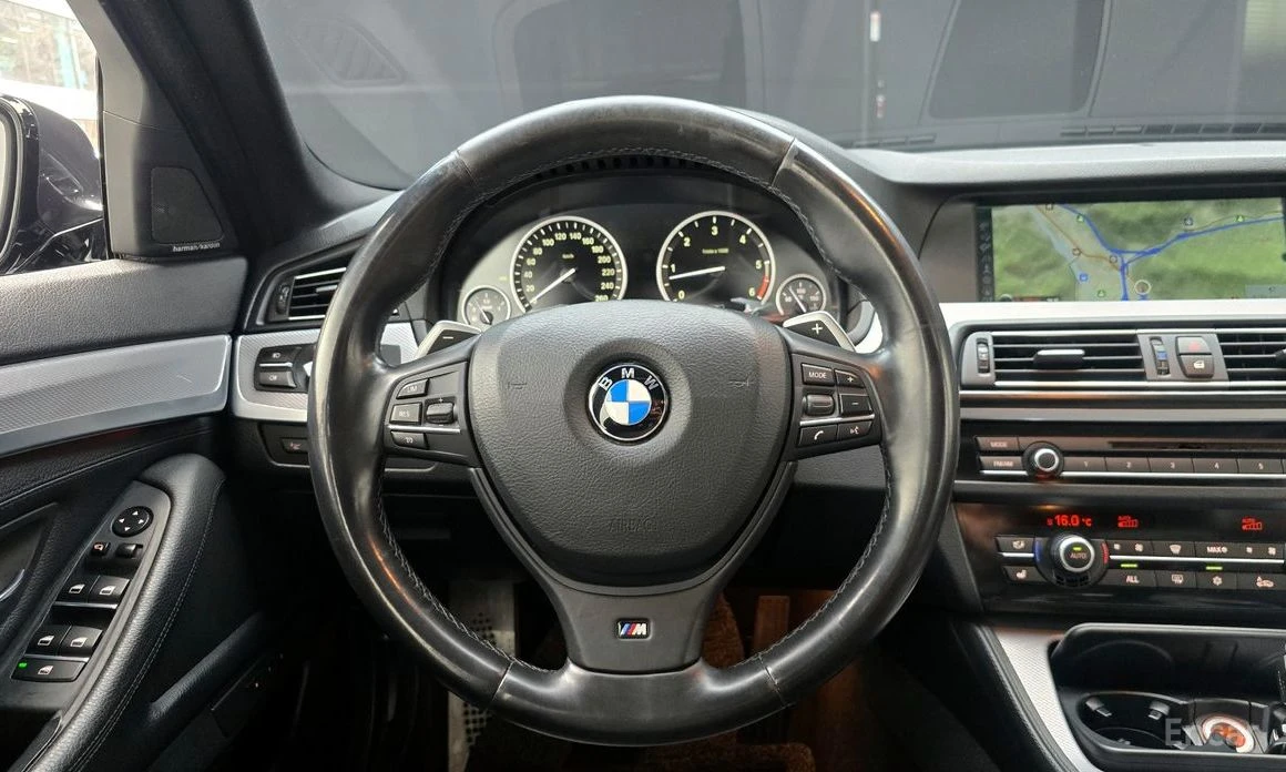 BMW 535 * M-SPORT* ПОДГРЕВ* 360* HEAD-UP* ШИБИДАХ* , снимка 13 - Автомобили и джипове - 54115019