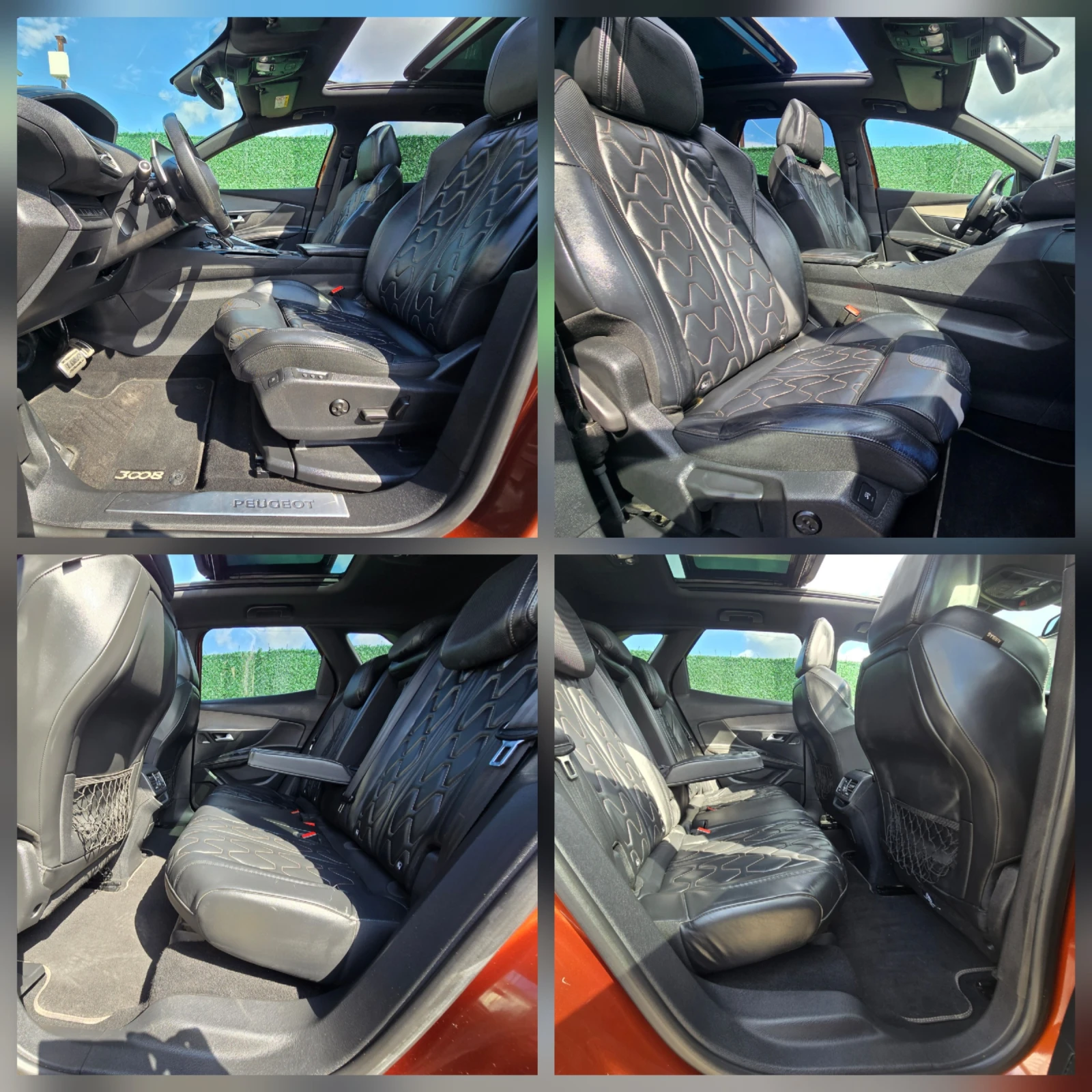 Peugeot 3008 GT LINE * 2.0HDI * ПАНОРАМА * ПОДГРЕВ СЕДАЛКИ * МА, снимка 9 - Автомобили и джипове - 54238903