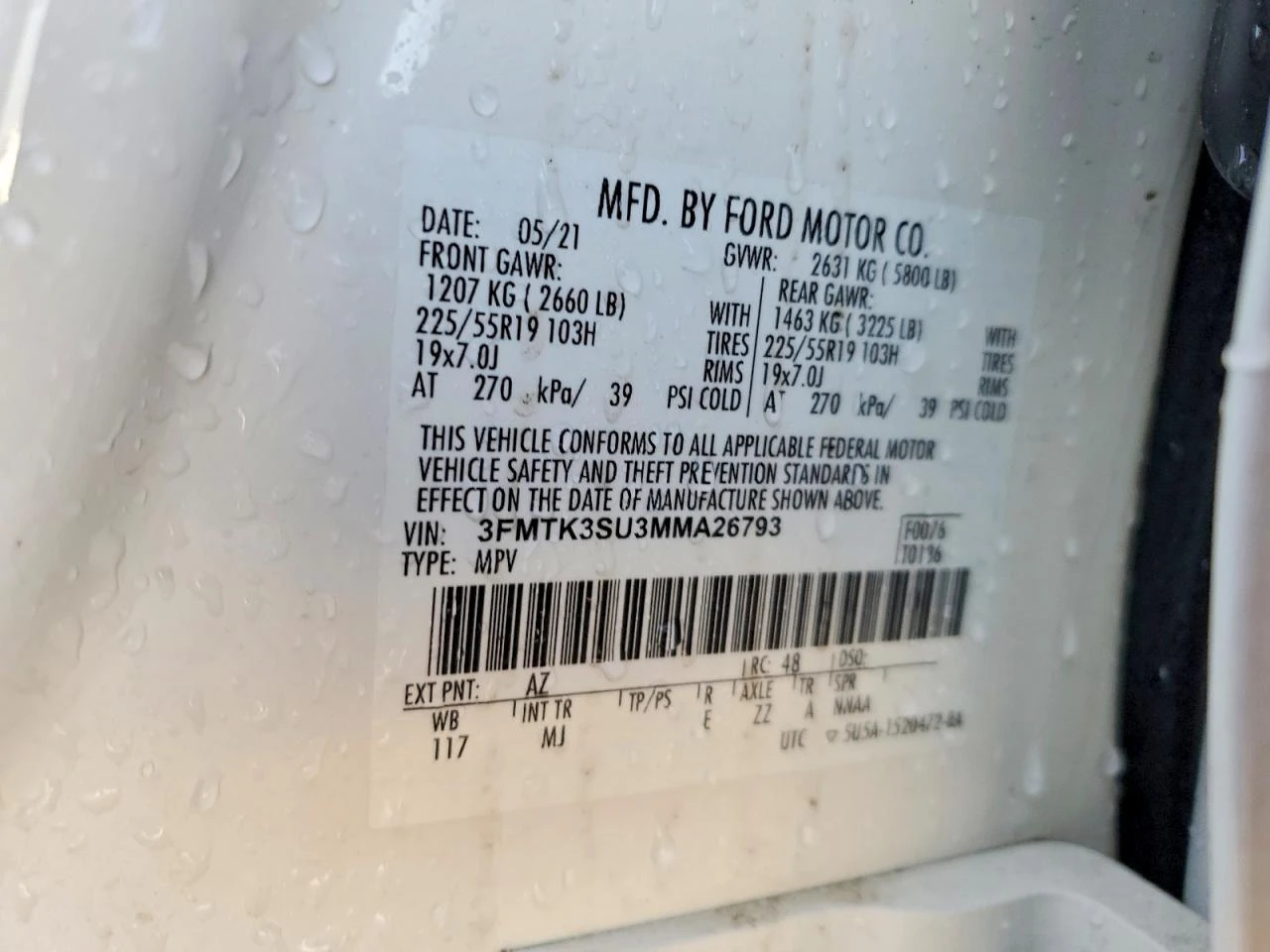 Ford Mustang Mach-E Premium AWD, снимка 12 - Автомобили и джипове - 54348279