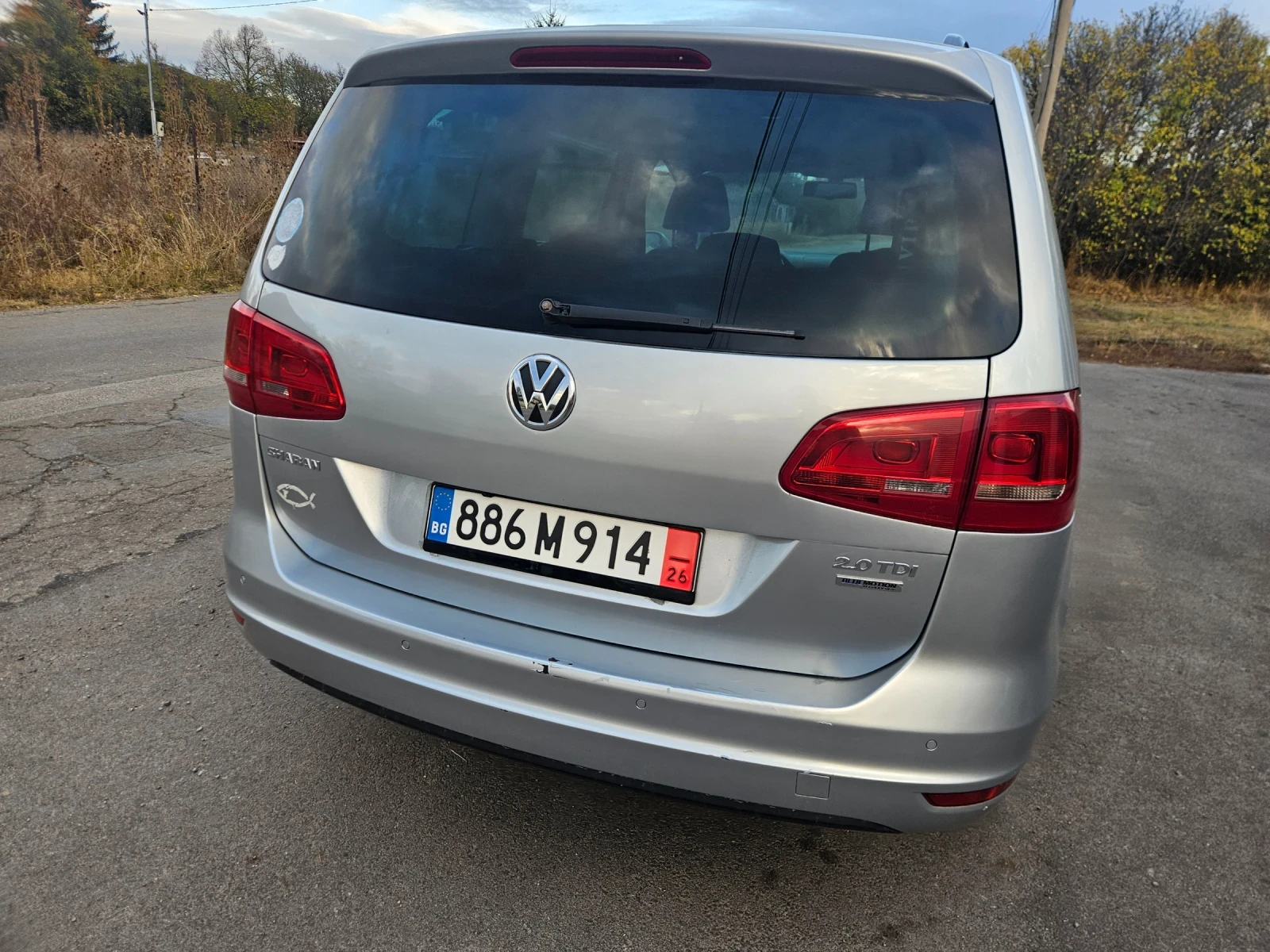 VW Sharan 2.0dizel 140ks 2011god-7 места!!!!, снимка 4 - Автомобили и джипове - 56718329