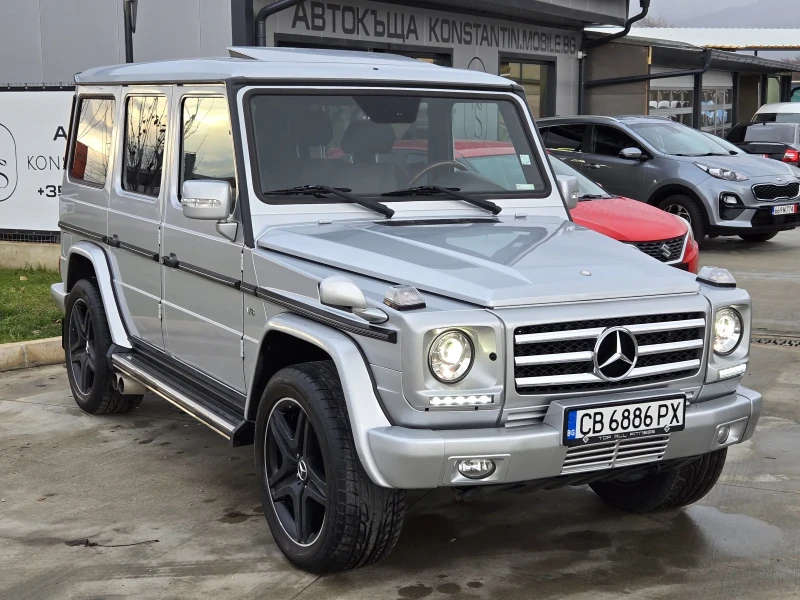 Mercedes-Benz G 500 M113 / 7G-tronic / Топ състояние / Обслужен, снимка 1 - Автомобили и джипове - 48360271