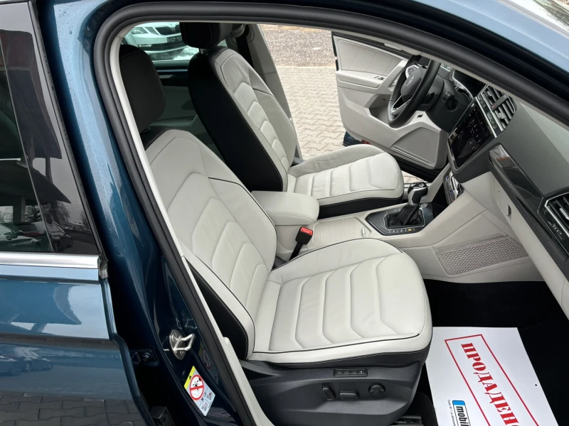 VW Tiguan 2.0 TDI КОЖЕН САЛОН, снимка 14 - Автомобили и джипове - 53373419