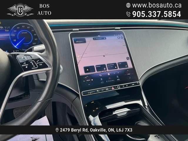 Mercedes-Benz EQS BURMESTER* 450+ * ПАНО* , снимка 9 - Автомобили и джипове - 53828642