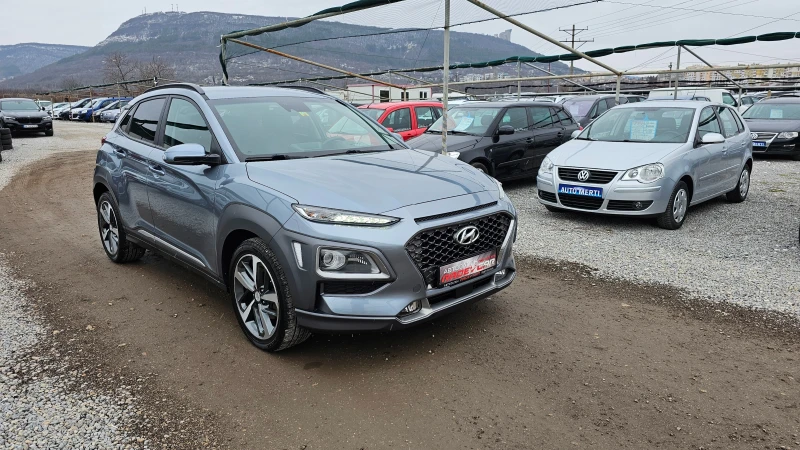 Hyundai Kona 1.6CRDI AVTOMATIK 4X4 DISTRONIC NAVI Head Up Keyle, снимка 7 - Автомобили и джипове - 48689847