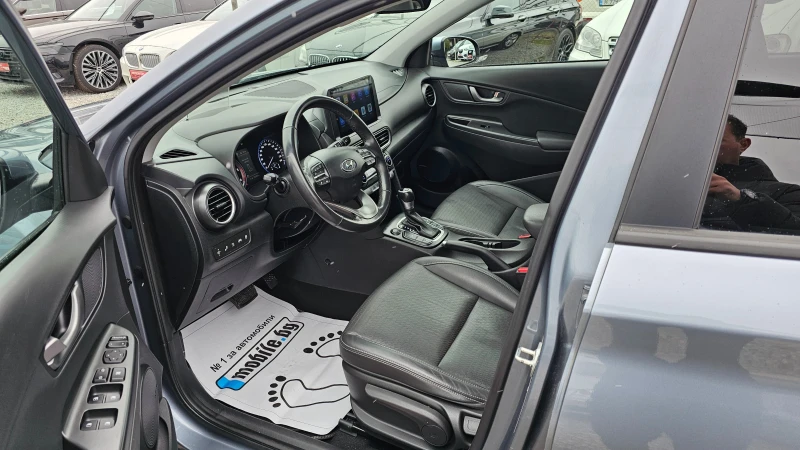 Hyundai Kona 1.6CRDI AVTOMATIK 4X4 DISTRONIC NAVI Head Up Keyle, снимка 9 - Автомобили и джипове - 48689847